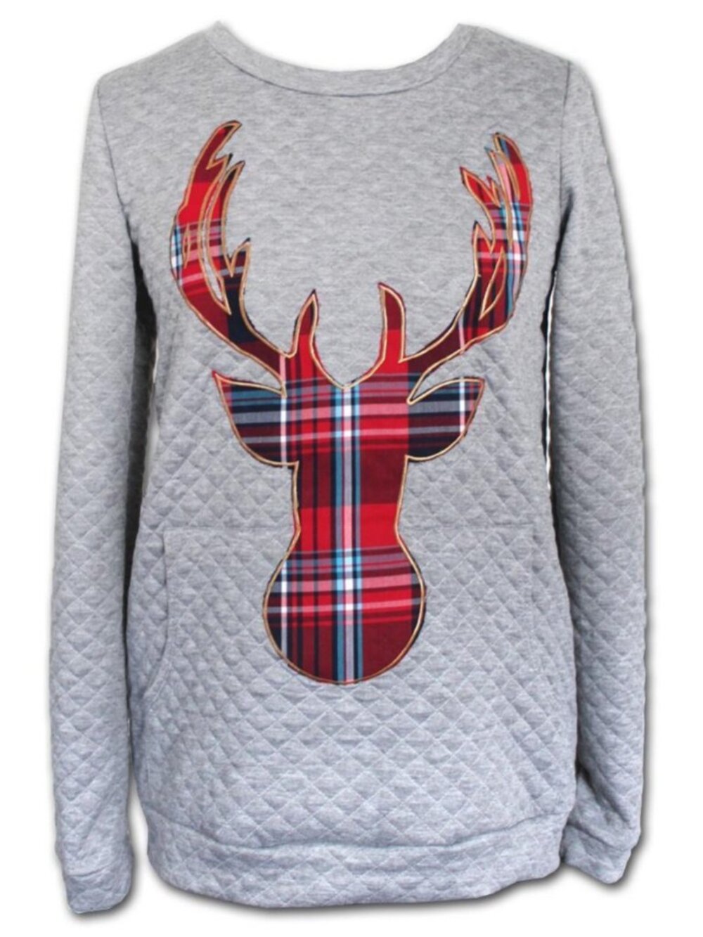 12pm by mon ami sweater with deer size small